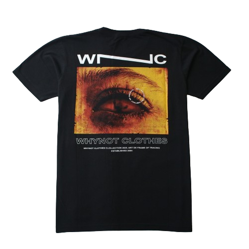 Kaos Whynot Hitam / Mata