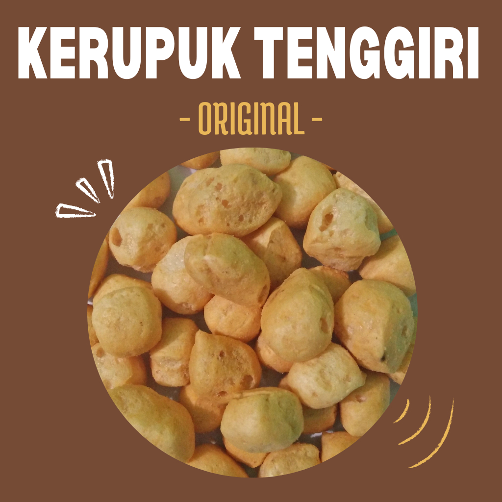 

Kerupuk Tengggiri Original 250 gram Termurah Terenak