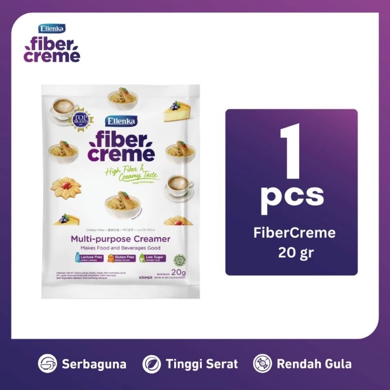 

Ellenka Fiber Creme Sachet 20gr