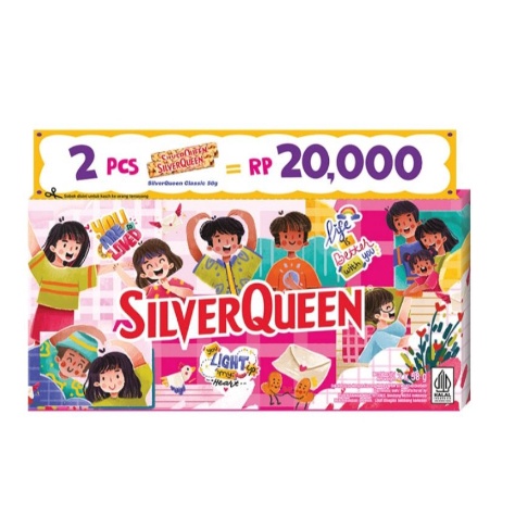 

READY STOK SILVERQUEEN COKLAT Cashew Paket Beli 1 Gratis 1