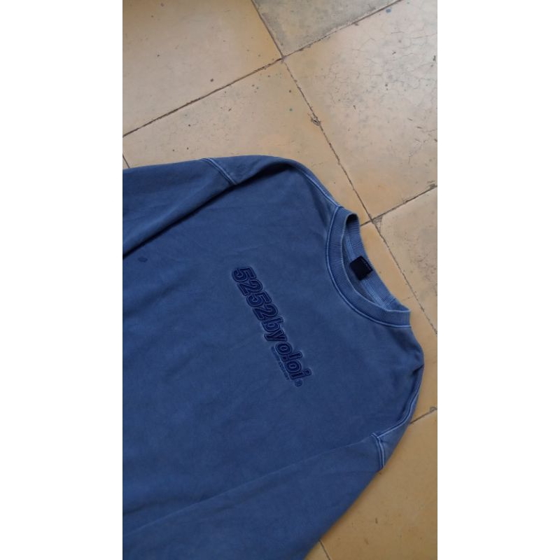 Crewneck Oioi Bluewash