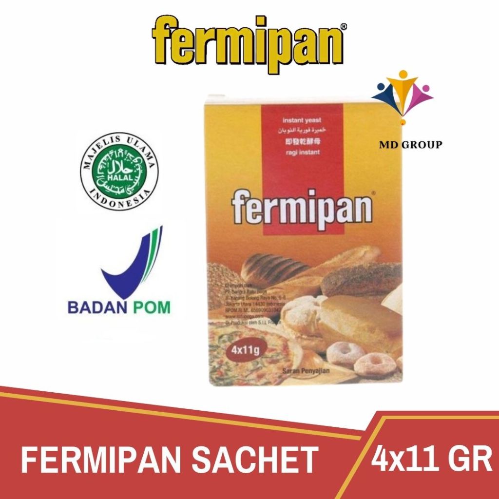 

FERMIPAN RAGI INSTANT 1 BOX (4X11 GR)