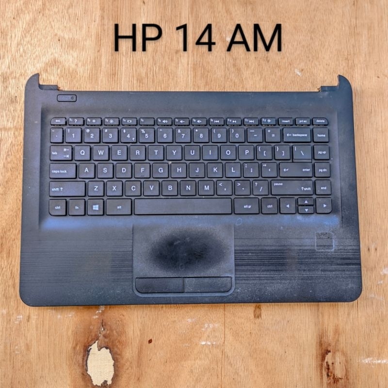 Palmrest kesing keyboard  HP 14 AM