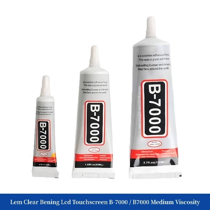 

Lem Clear Bening Lcd Touchscreen B-7000 B7000 Medium Viscosity