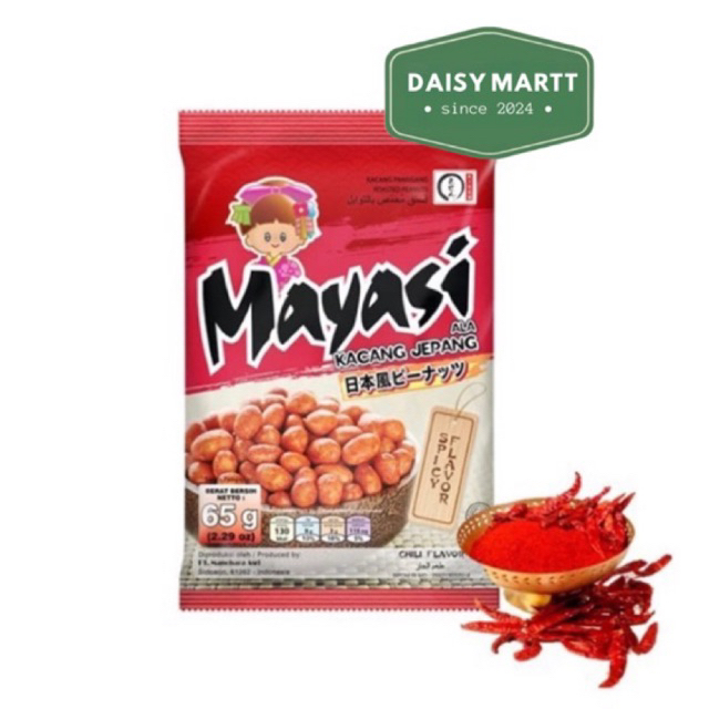 

Mayasi Kacang Ala Jepang Pedas 65gr