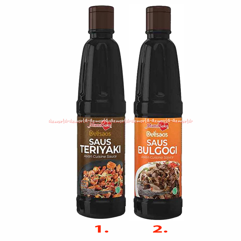

Mamasuka 320gr Delisaos Saus Bulgogi Saus Untuk Masakan Saus Teriyaki