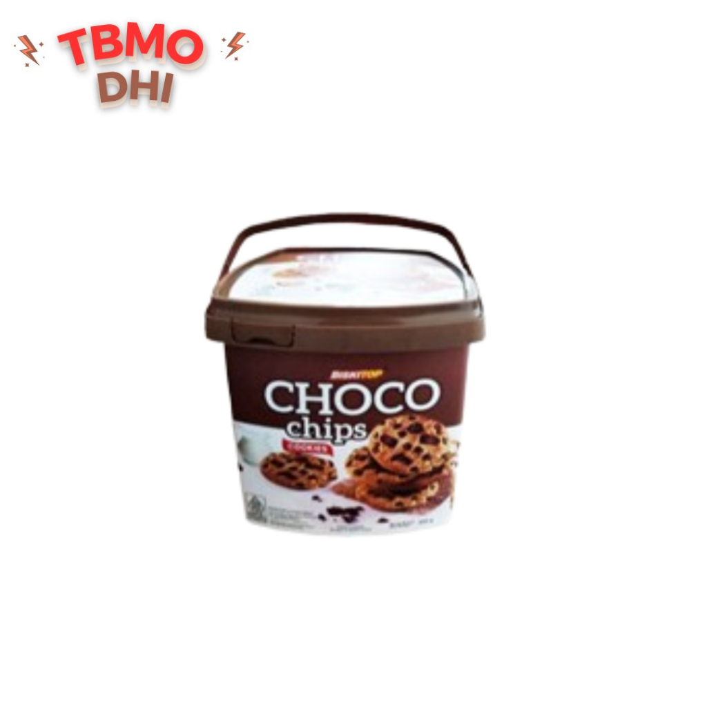 

TBMO BISKITOP CHOCO CHIPS COOKIES 320gr / Kue Lebaran