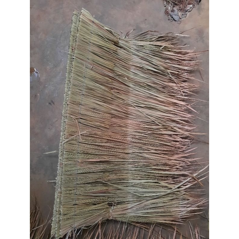 atap ilalang / atap alang-alang / saung gajebo (Isi 10 lembar)