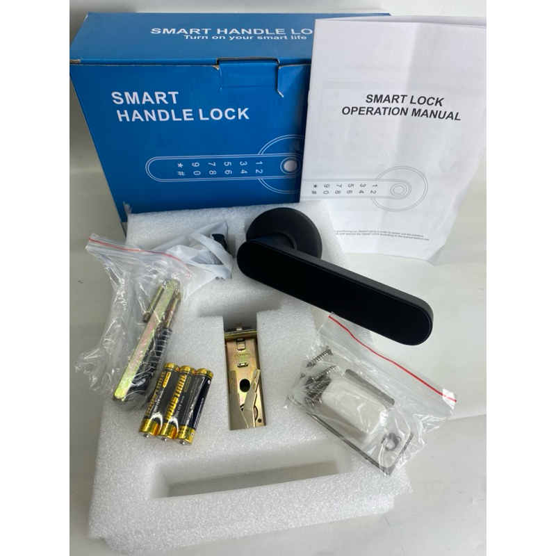 Smart handle Lock Gagang Pintu Pintar Sidik jari
