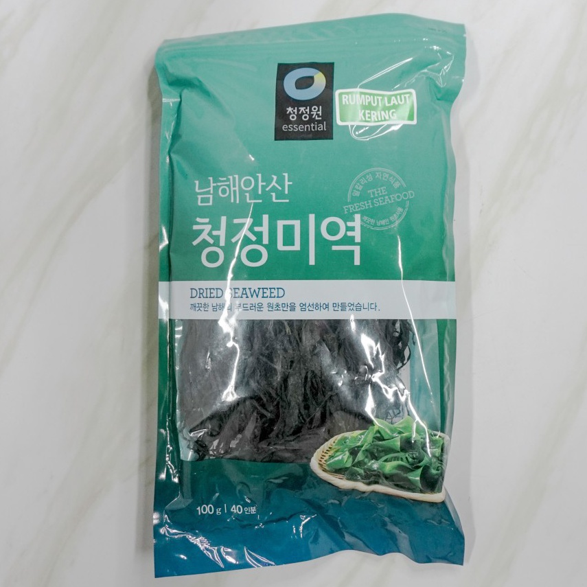

READY STOK Rumput Laut Kering Daesang Miyeok 1gr Korean Seaweed Chung Jung One