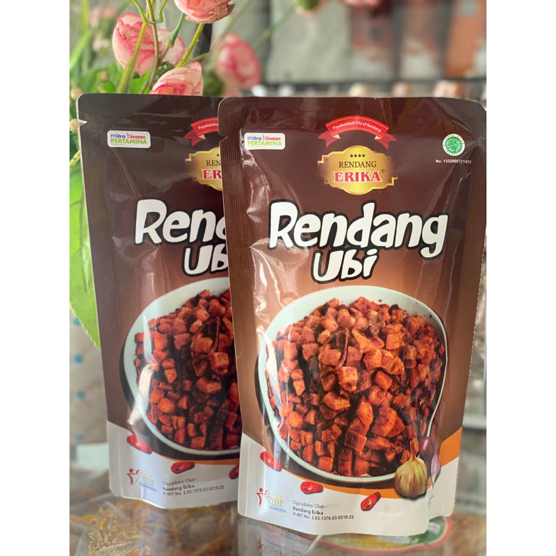 

Rendang ubi erika