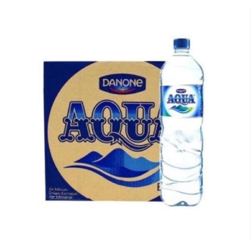 

￼Aqua Botol 1500ml 1 Dus Isi 12 Botol