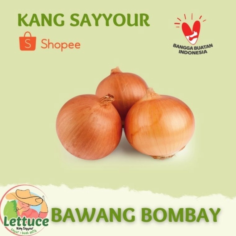 

PROMO ALE Bawang Bombay 1kg Bumbu Masakan Rempah Murah