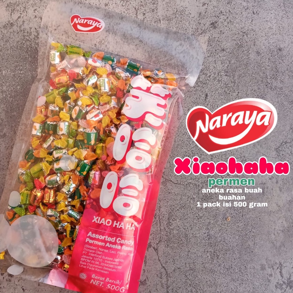 

ORIGINAL Naraya Xiao Ha Ha Assorted Candy Permen Naraya Xiao Ha Ha