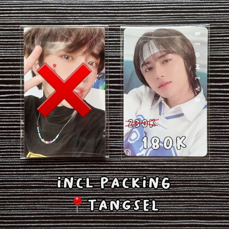 PC Photo Card TXT Beomgyu 4oin Round 1 R1 (Beomgyu Bandana)