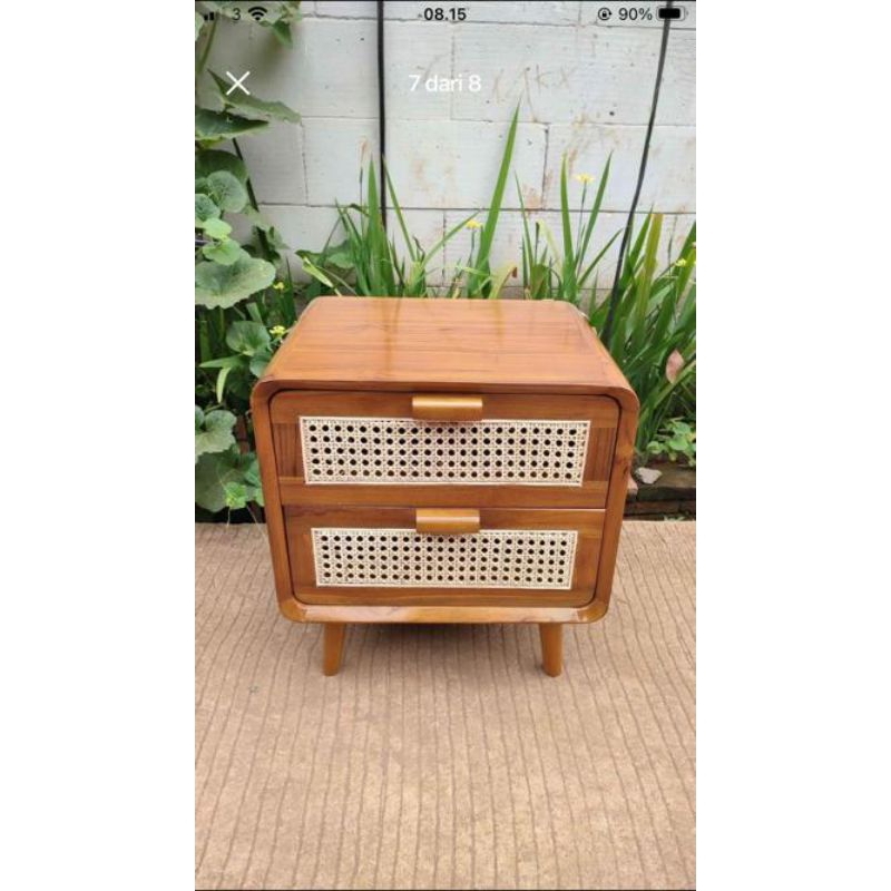 Nakas jati murah - nakas minimalis jati - mebel Jepara