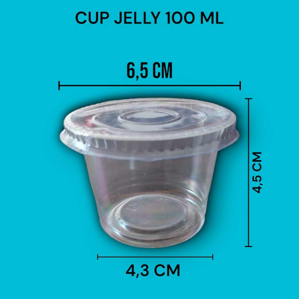 Cup Gelas puding /Cup Agar Agar 100 ml /Cup