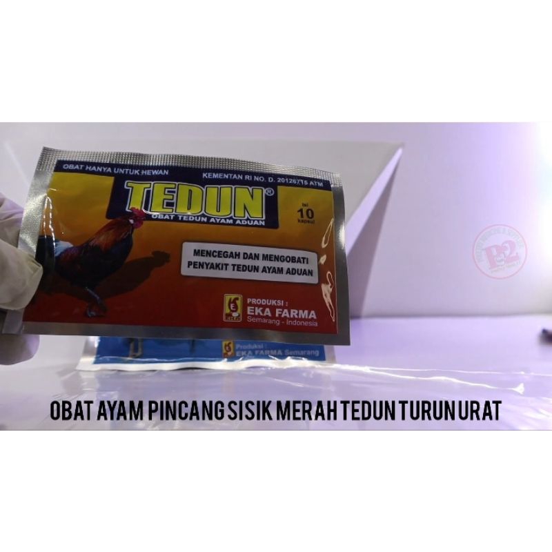 TEDUN EKA FARMA  TURUN URAT AYAM  OBAT KAKI AYAM & CEGAH LUMPUH OBAT TEDUN AYAM