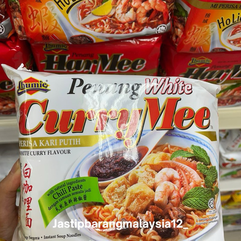 

Penang white curry mee mie isi 4