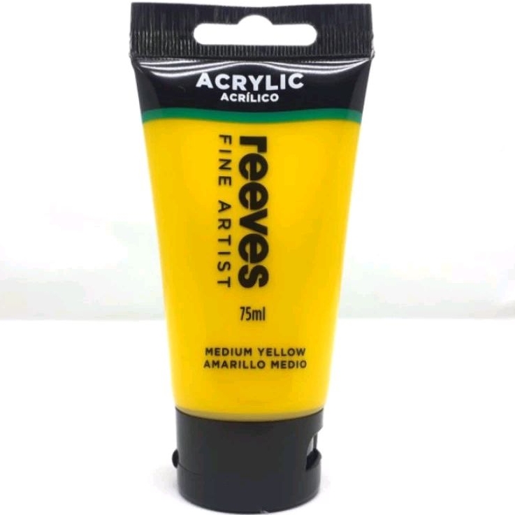 

Reeves Acrylic Colour 75 ml Medium Yellow