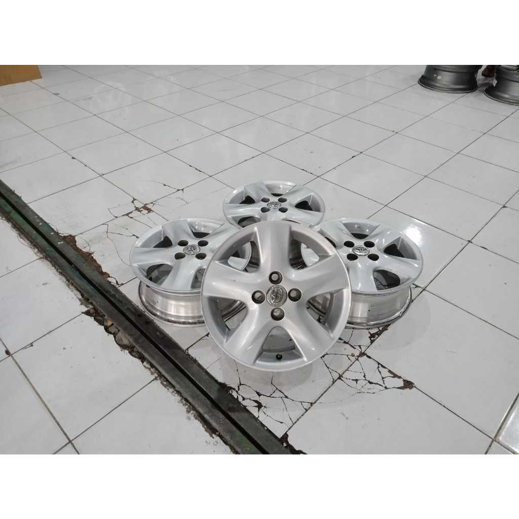 VELG MOBIL OEM TOYOTA YARIS BAPAU R15 PNP SOLUNA VIOS SIGRA CALYA AYLA