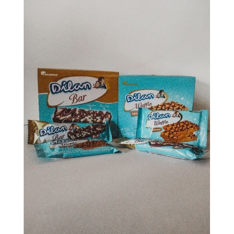 Coklat Dilan waffle 1 pak isi 12 eceran 2000