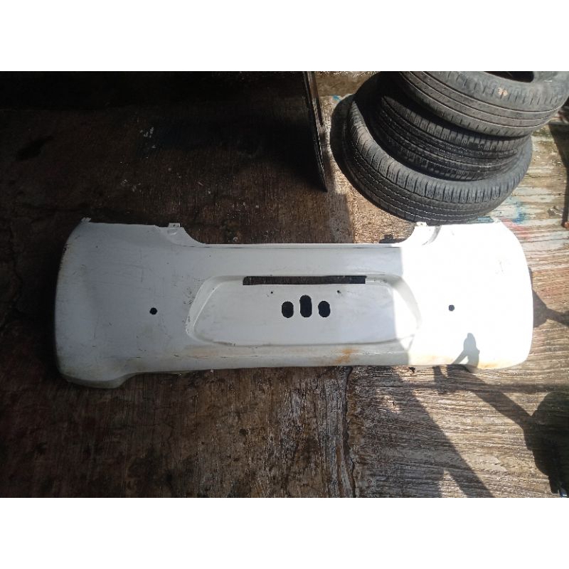 bemper belakang mirage