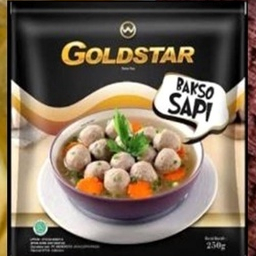 

GOLDSTAR BAKSO SAPI 250GRAM ISI 18PCS - DISASS JOGJA