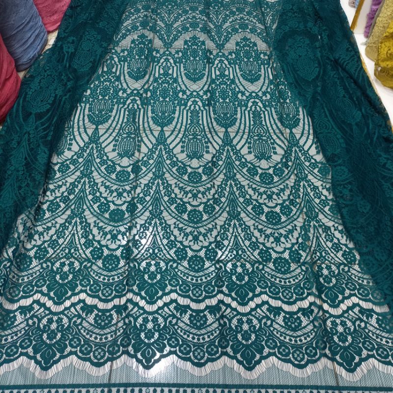 Brokat Semi francis Fatmawati Corneli Cord Bakal Kain Kebaya Semi Francis Fatmawati Seragam Kebaya P