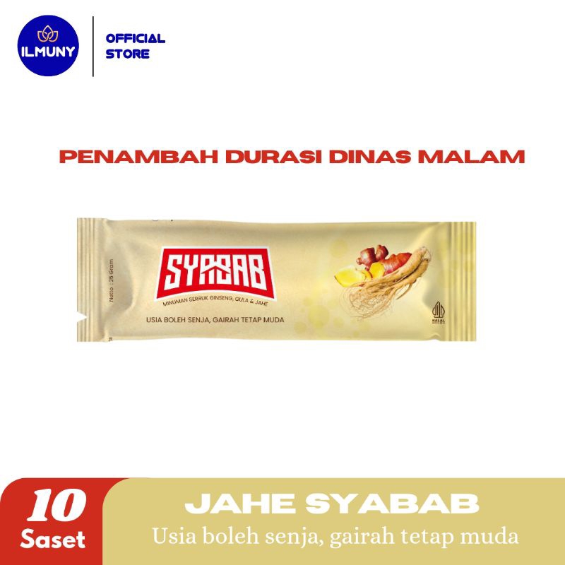 

Jahe SYABAB 10 saset