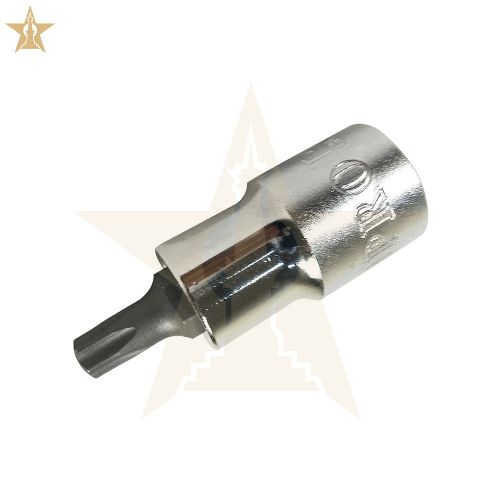 STAR SOCK WIPRO T40 Pendek KUNCI SOK L BINTANG 1/2" 55mm WIPRO Sambungan Shok T 40