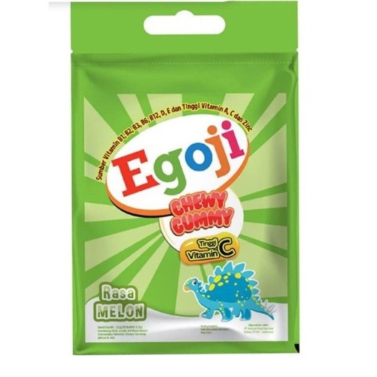 EGOJI CHEWY GUMMY MELON 20g SACHET
