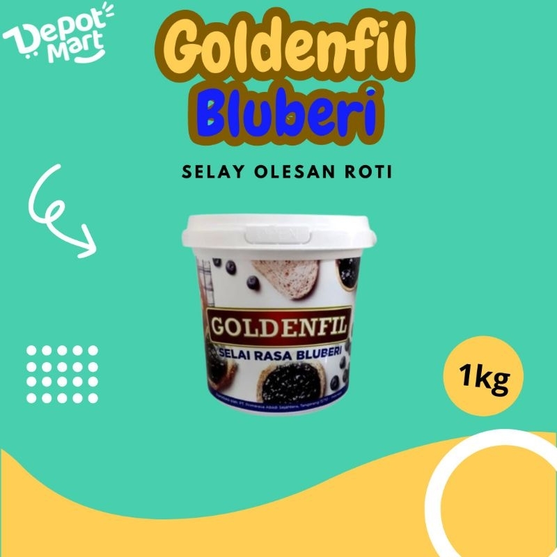 

Goldenfil Selai Rasa Bluberi blueberry 1 kg - DepotMart