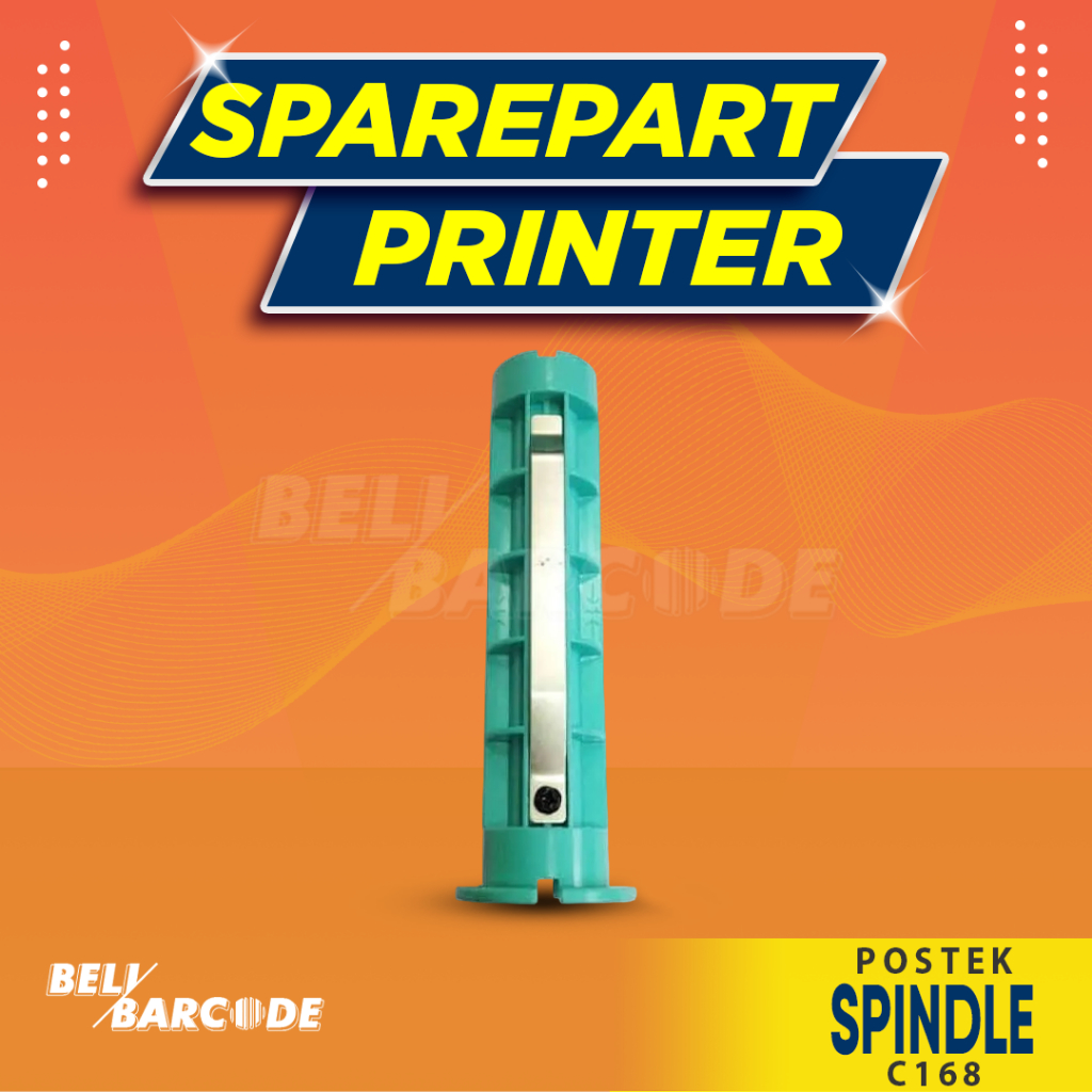 Spindle Postek C-168 Printer Barcode Sparepart C168 for Ribbon 300m