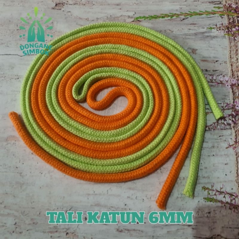 Tali Katun Meteran Besar 6mm Tali