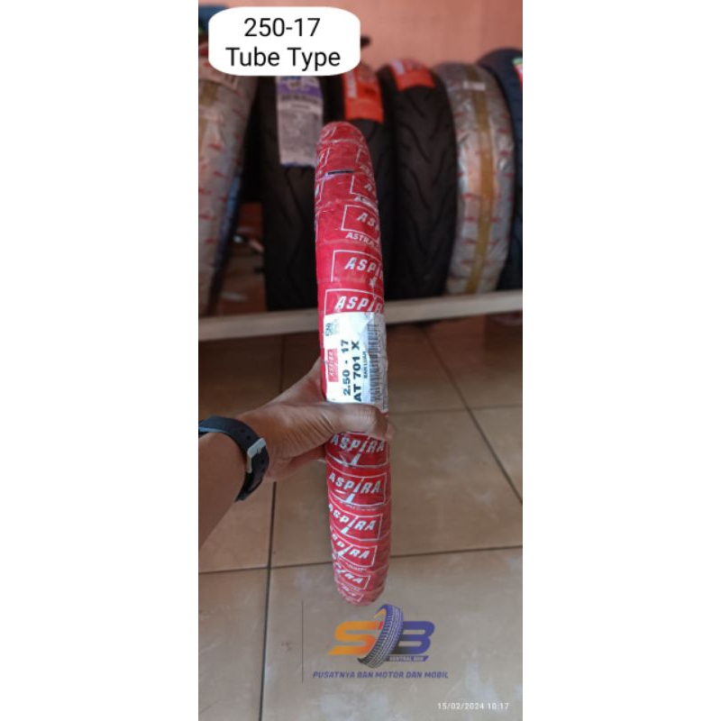 Ban ASPIRA 250 Ring 17 Tube Type