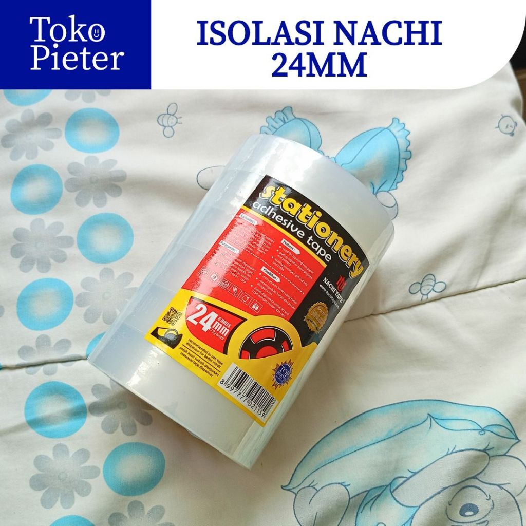 

(1ROLL) ISOLASI BENING NACHI 24MM MURAH SURABAYA