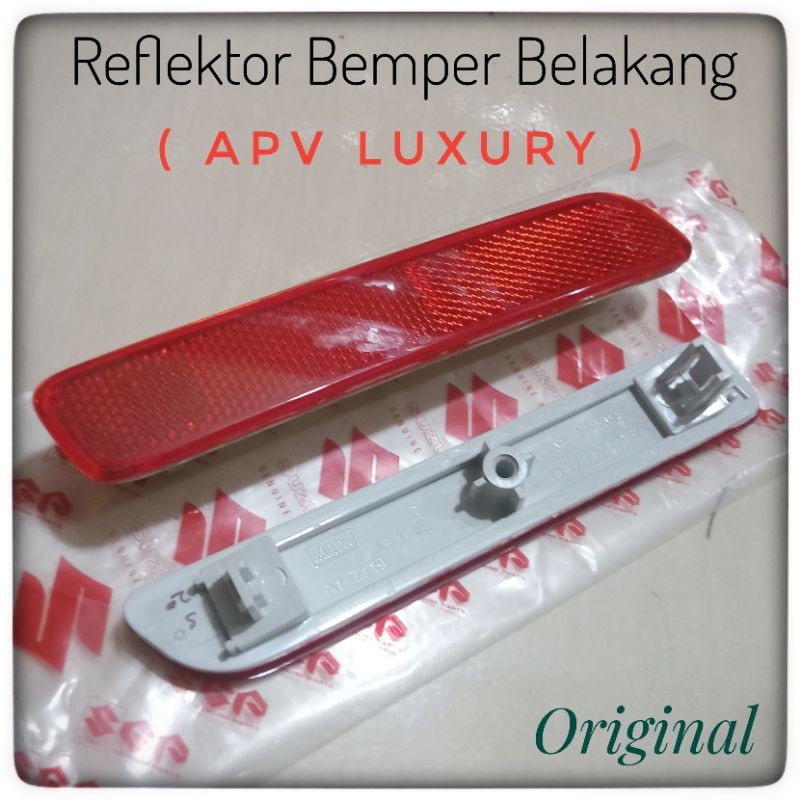 Mata Kucing Bemper Apv Luxury 2016 Up Reflektor Bemper Belakang Apv Luxury Reflektor Bemper Apv  Lux