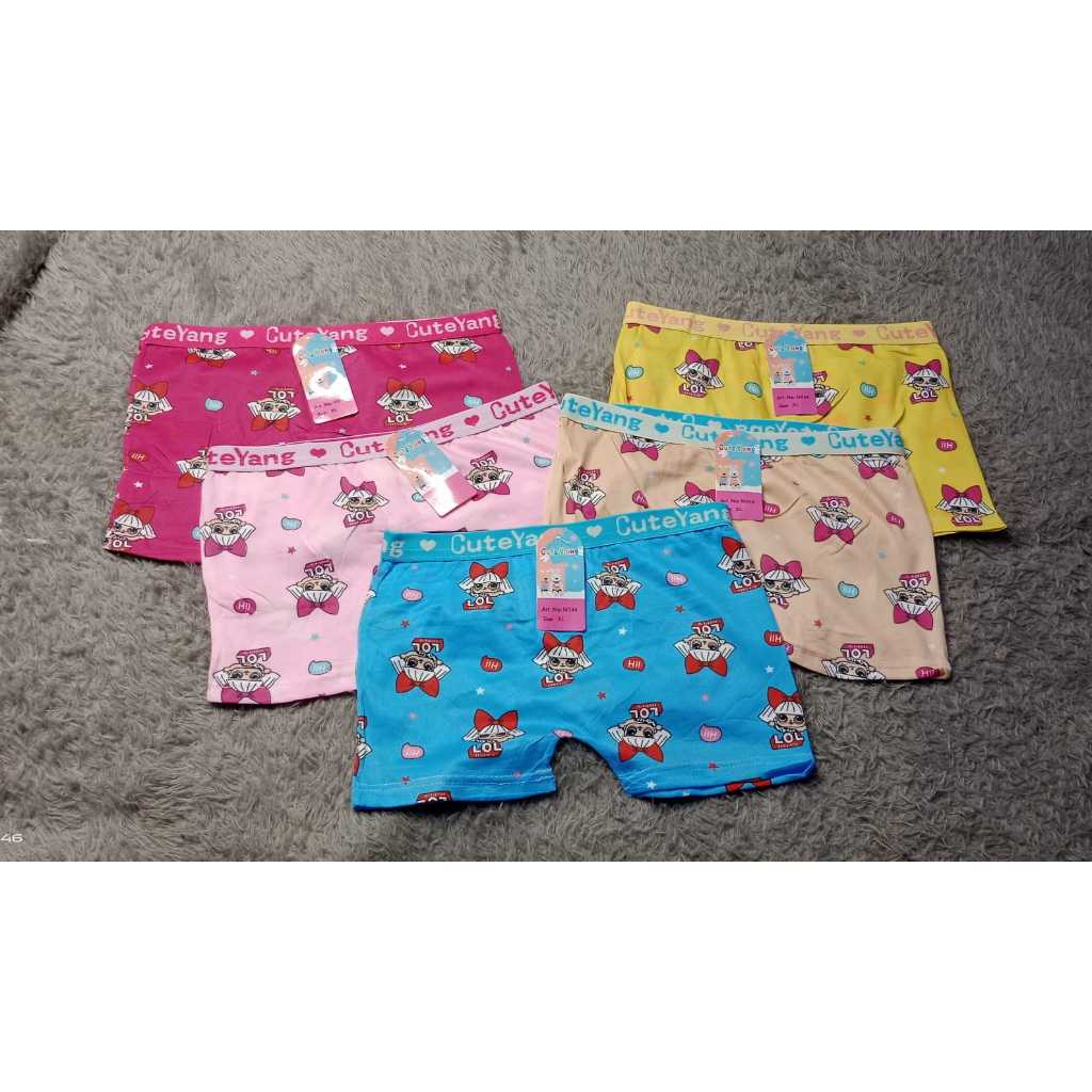 CuteYang LOL- CD BOXER Anak Perempuan celana dalam anak cewek LOL