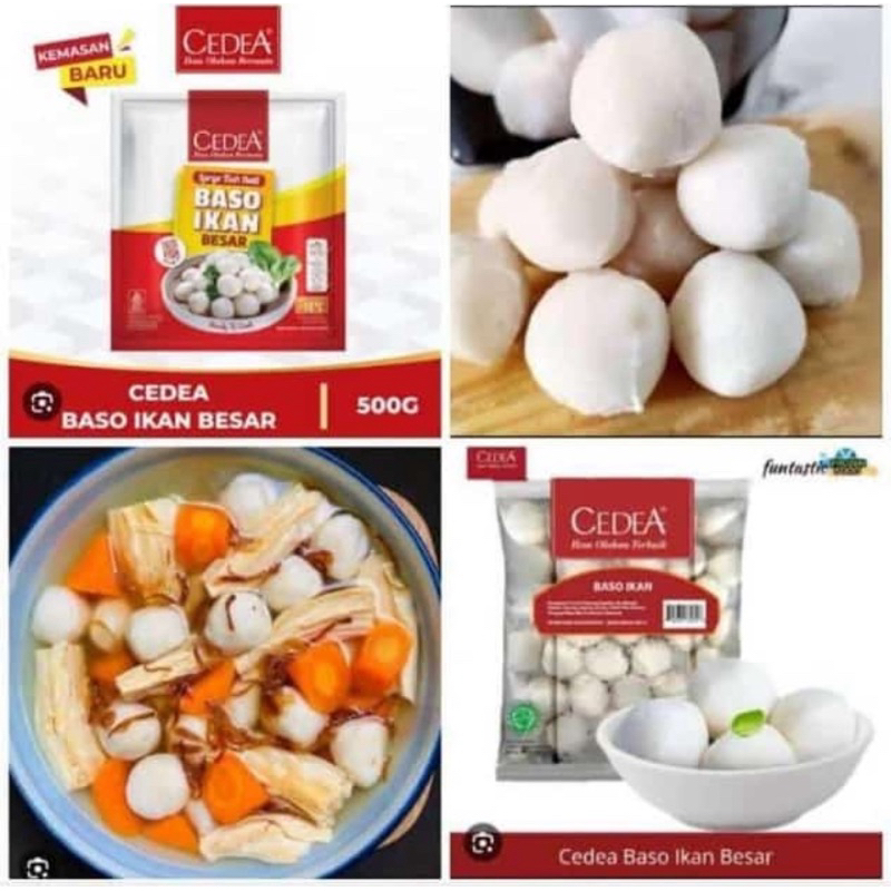 

Cedea Baso Ikan 500 gr / Bakso Ikan