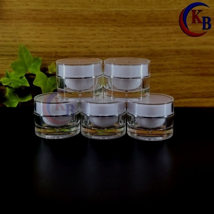 POT ACRYLIC 10 GR CREAM / POT JAR KOSMETIK 10GR