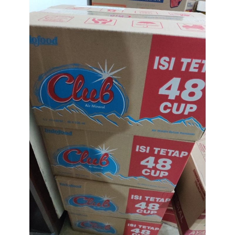 

Club Air Mineral 220 ml 1 dus isi 48 pcs
