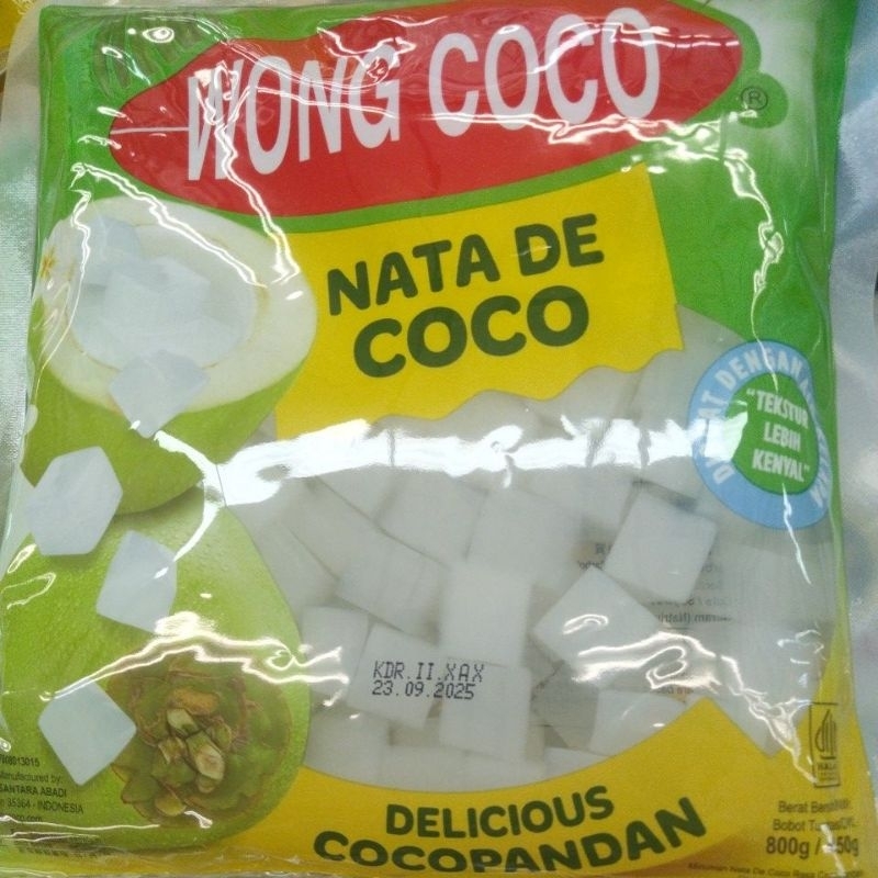 

Nata de coco Inaco 800 gram pack