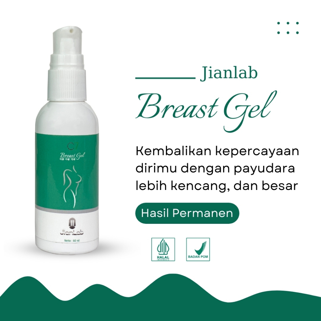 JianLab Breast Gel - Pembesar Payudara Permanen Terdaftar BPOM