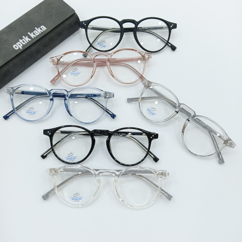 Frame kacamata bahan plastik cocok untuk minus tinggi