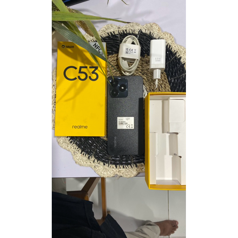 REALME C53 6/128 SECOND LIKENEW FULLSET ORIGINAL