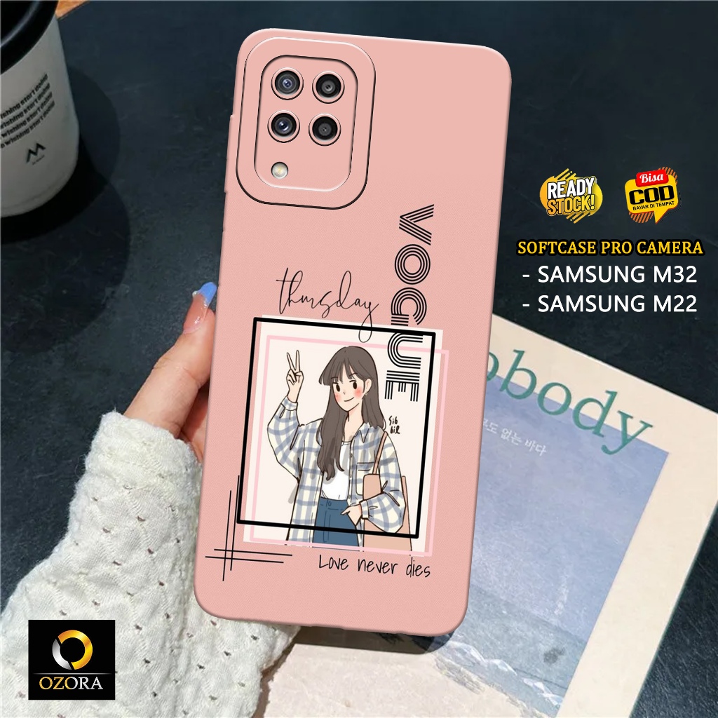 OZORA - Case SAMSUNG M32 / M22 Terbaru Fashion Case AESTHETIC Casing SAMSUNG M32 / M22 Aksesoris Han