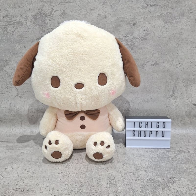 Sanrio Characters Yurukawa Pochacco Mocha Super Large Plush Doll SEGA