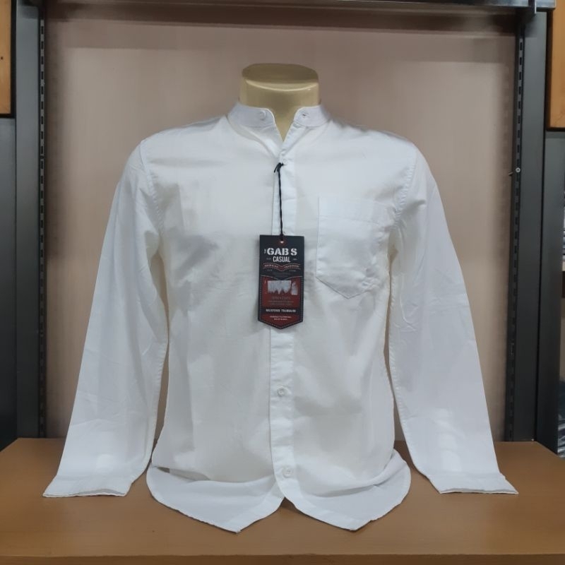 Gabrielle kemeja koko lengan panjang reguler fit sz S M XL