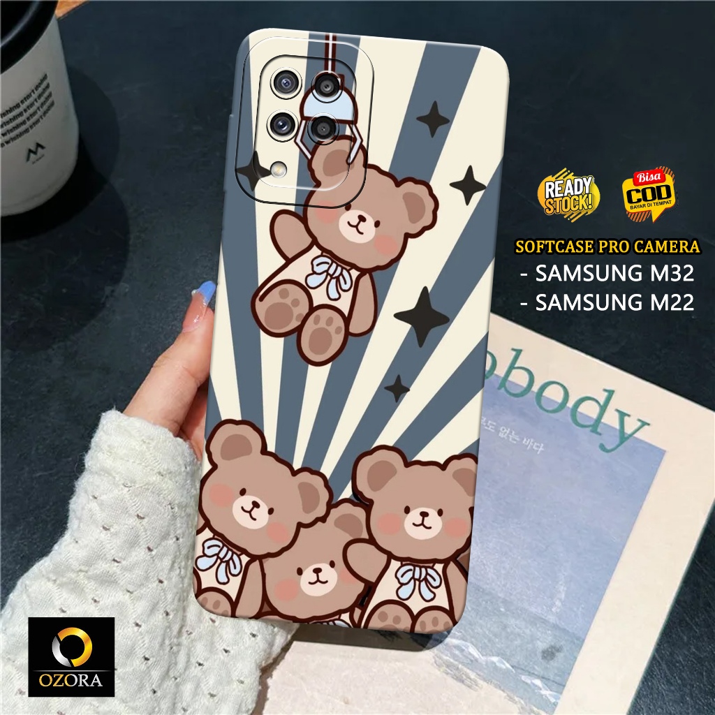 OZORA - Case SAMSUNG M32 / M22 Terbaru Fashion Case KARTUN Casing SAMSUNG M32 / M22 Aksesoris Handph